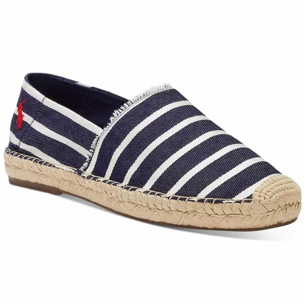 POLO RALPH LAUREN  MEN'S Cevio Crest Madras Espadrilles